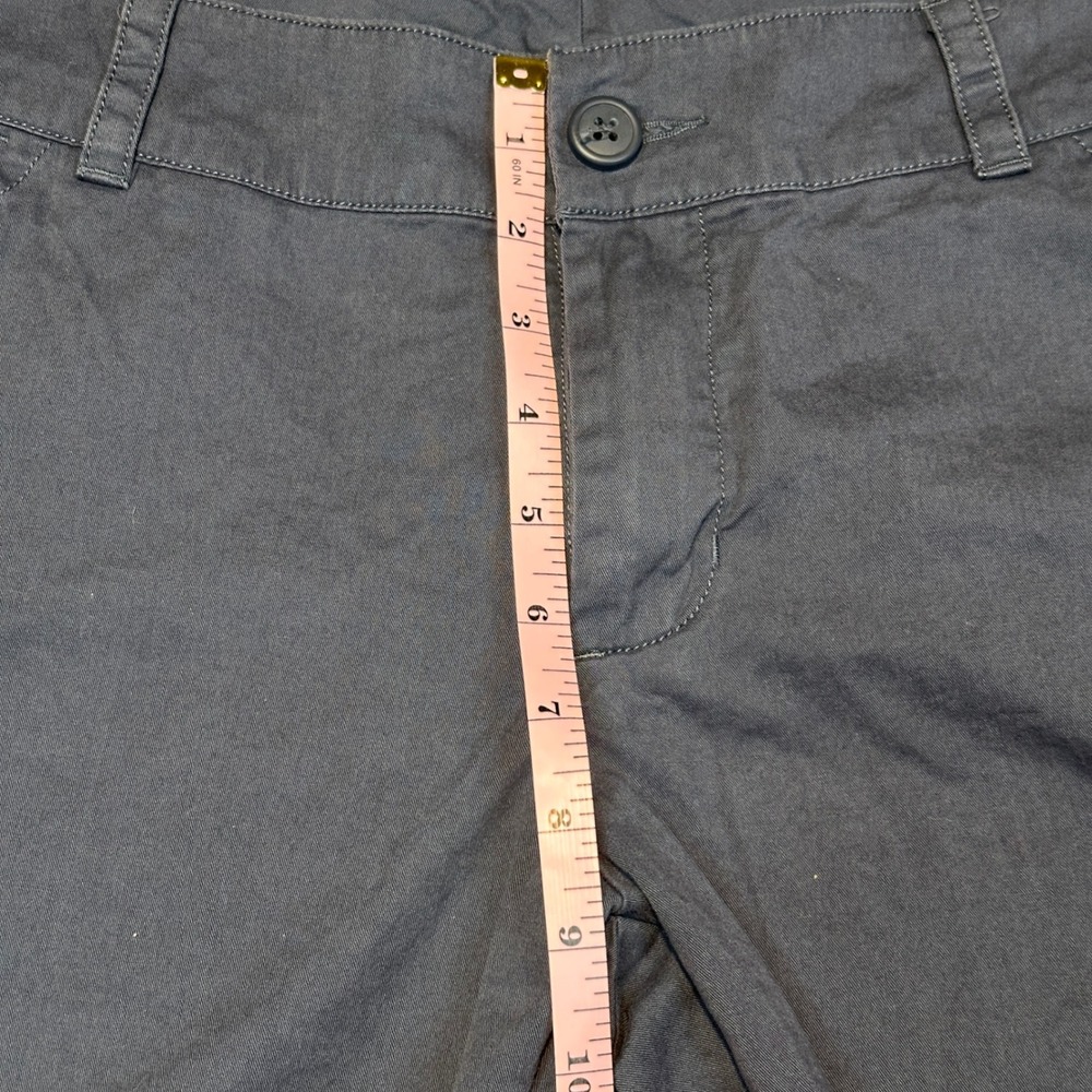 Columbia Womens Gray Cotton Cropped Wide Leg Outdoor Hiking Pants Size 10 - Picture 9 of 12